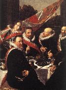 Banquet of the Officers of the St George Civic Guard (detail), HALS, Frans